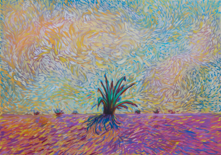 In the desert
